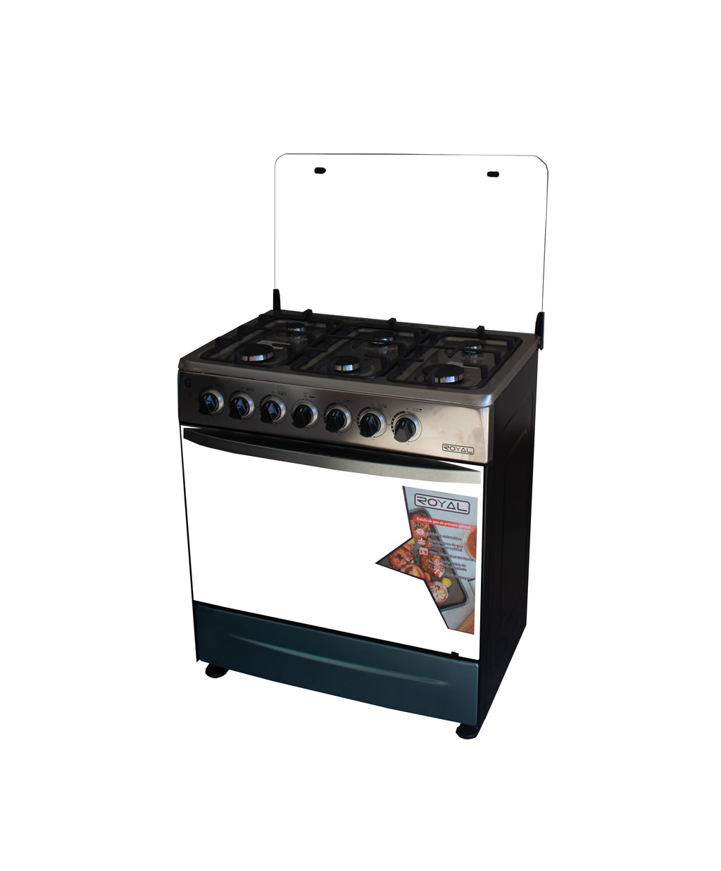 ESTUFA A GAS 30’’ 6Q ROYAL (REH76ST)