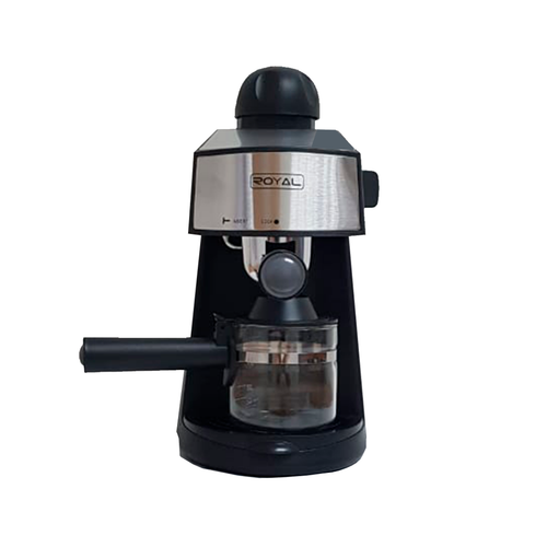 CAFETERA EXPRESSO CAPUCCINO MARCA ROYAL  4 TAZAS